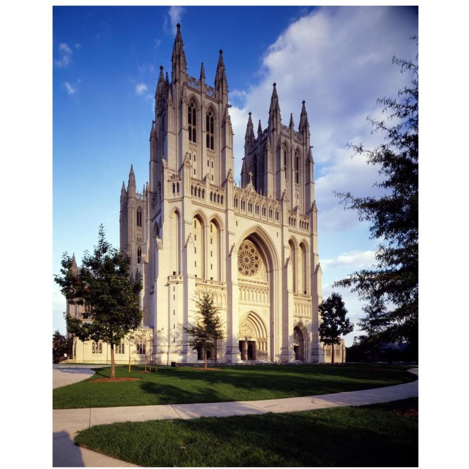 National Cathedral, Washington, D.C.-Paper Art-30&quotx37"