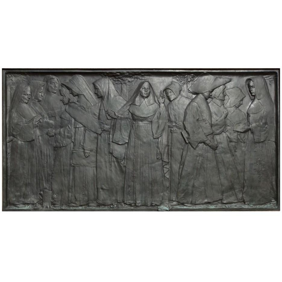 The Nuns of the Battlefield Monument, M St., NW, Washington, D.C.-Paper Art-26&quotx14"