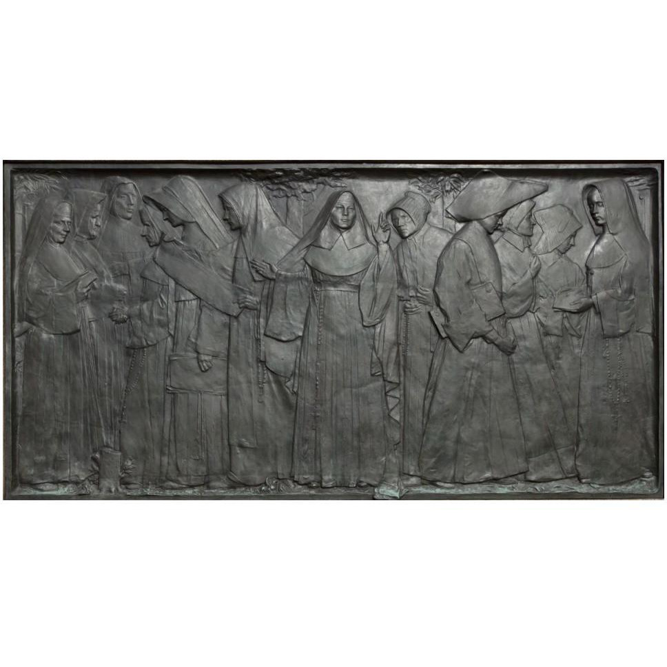 The Nuns of the Battlefield Monument, M St., NW, Washington, D.C.-Paper Art-50&quotx26"