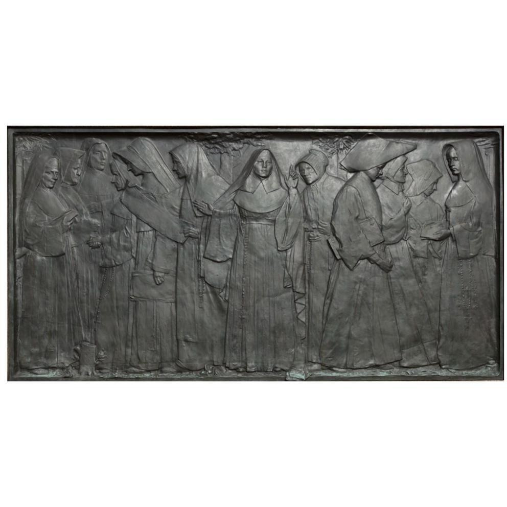 The Nuns of the Battlefield Monument, M St., NW, Washington, D.C.-Paper Art-74&quotx38"