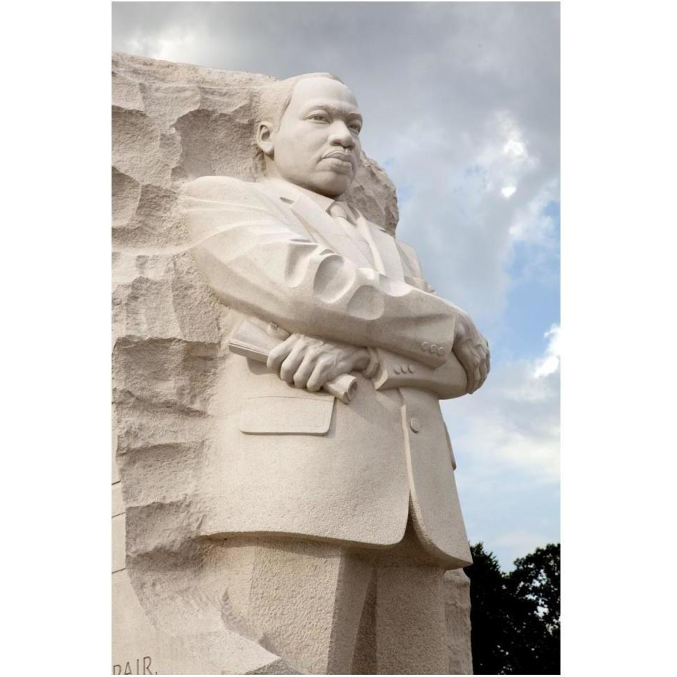 Martin Luther King, Jr. Memorial, Washington, D.C.-Paper Art-14&quotx20"