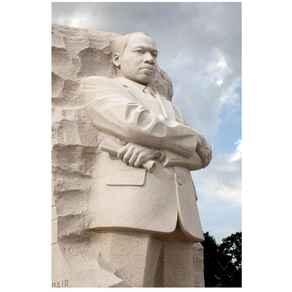 Martin Luther King, Jr. Memorial, Washington, D.C.-Paper Art-18&quotx26"