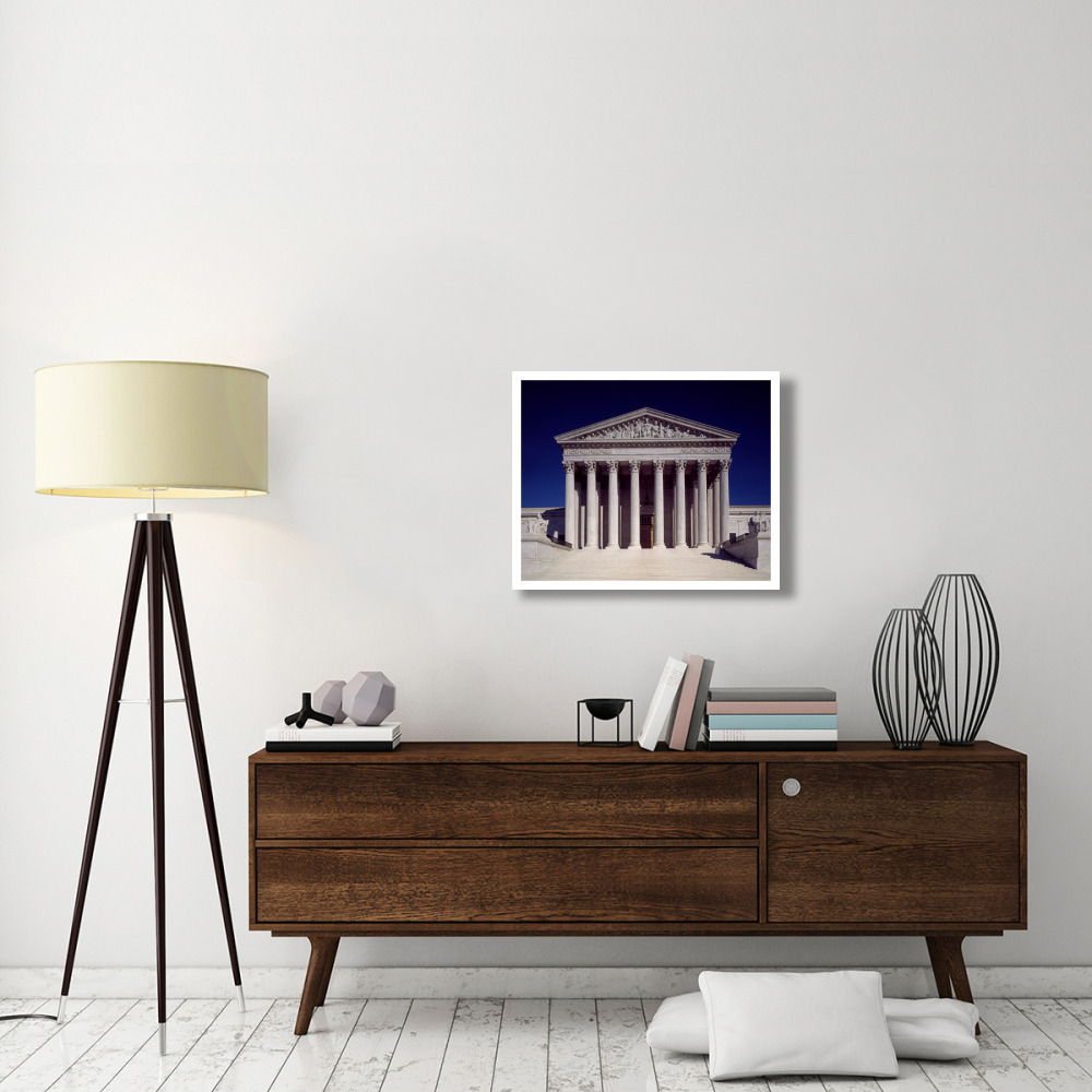Supreme Court Building, Washington, D.C.-Paper Art-30&quotx24"