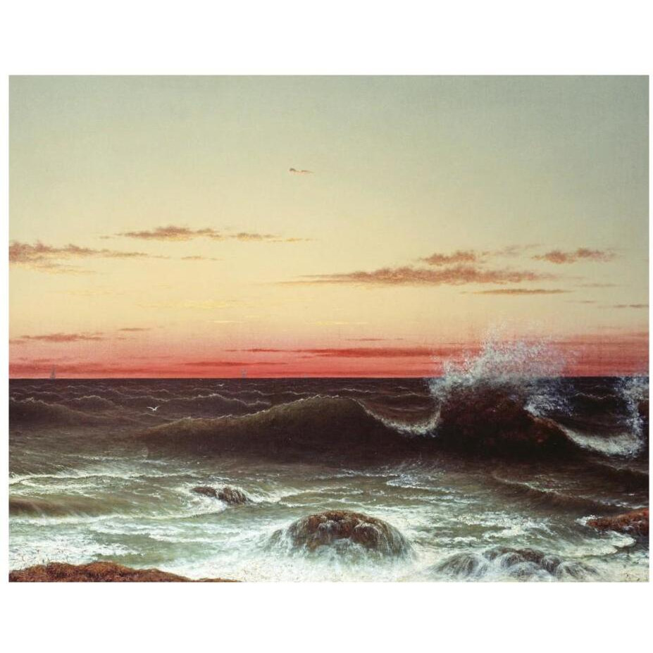 Sunset - Custom Crop-Paper Art-22&quotx18"