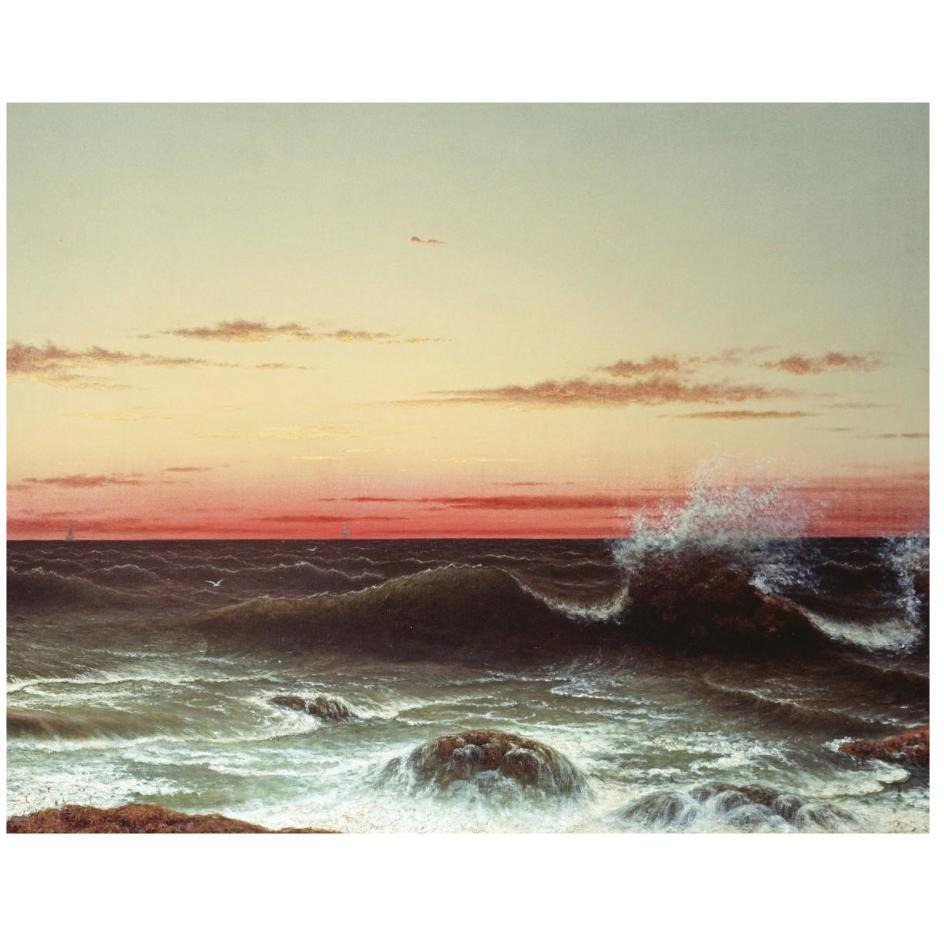 Sunset - Custom Crop-Paper Art-26&quotx22"