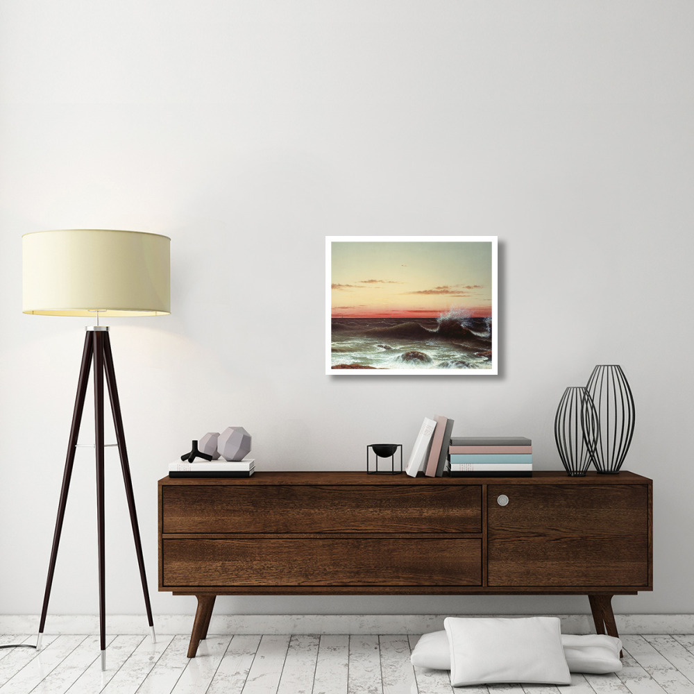 Sunset - Custom Crop-Paper Art-30&quotx24"