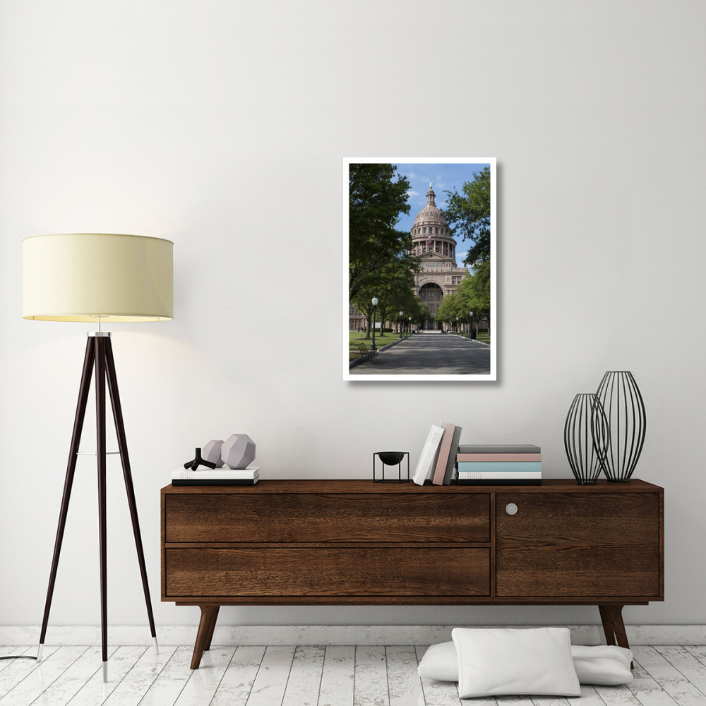 The Texas Capitol, Austin, Texas, 2014-Paper Art-26&quotx38"
