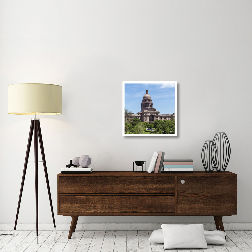 The Texas Capitol, Austin, Texas, 2014-Paper Art-26&quotx26"