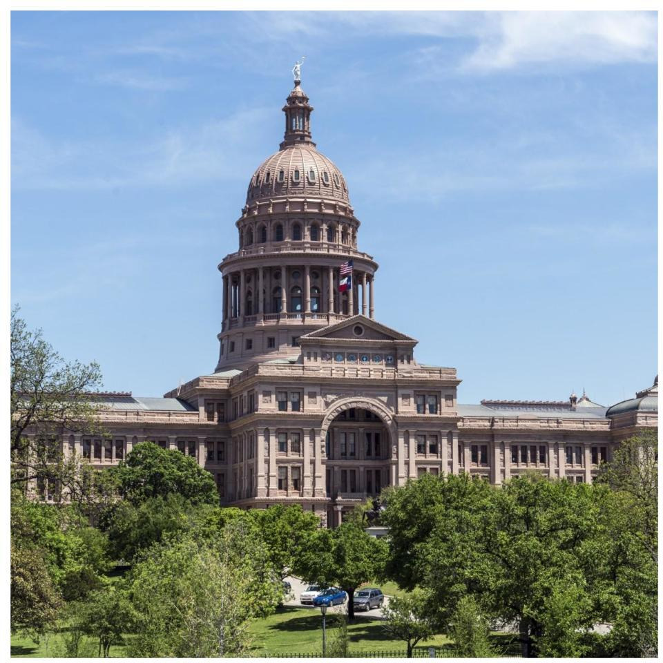 The Texas Capitol, Austin, Texas, 2014-Paper Art-32&quotx32"