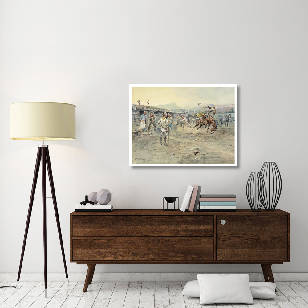 The Tenderfoot, 1900-Paper Art-42&quotx32"