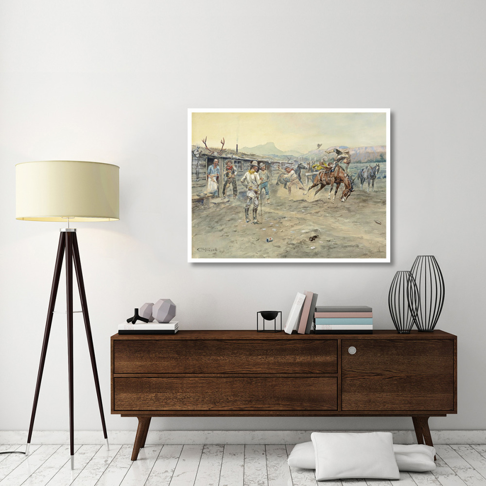 The Tenderfoot, 1900-Paper Art-50&quotx38"
