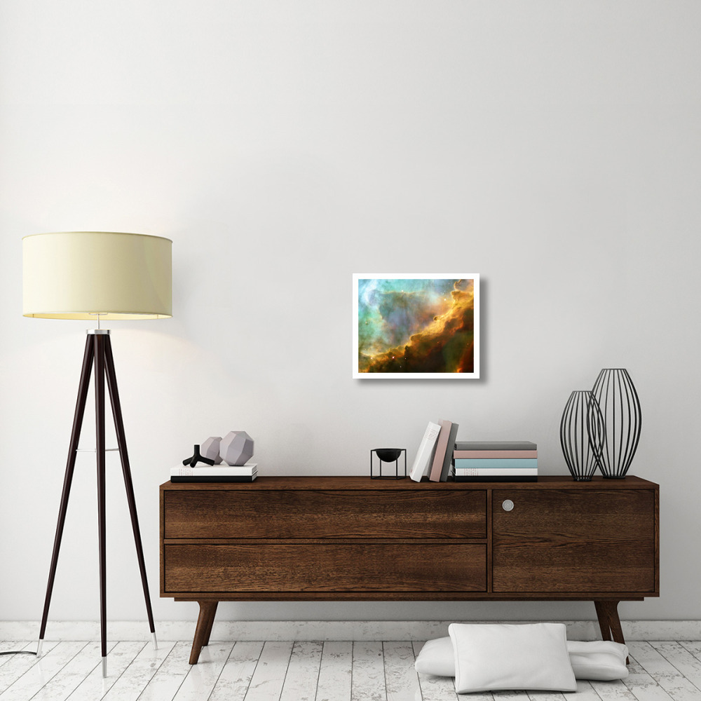 Omega Nebula (M17)-Paper Art-22&quotx18"