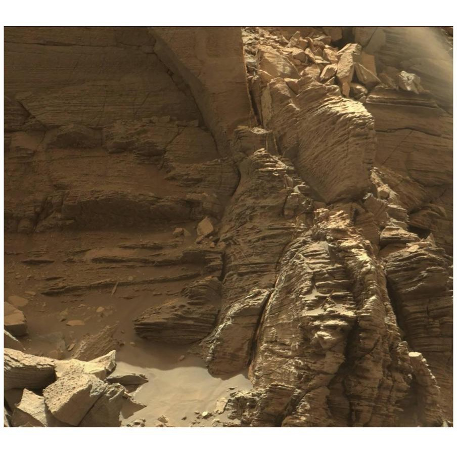 Mars Rover Farewell to Murray Buttes Image 4-Paper Art-18&quotx16"