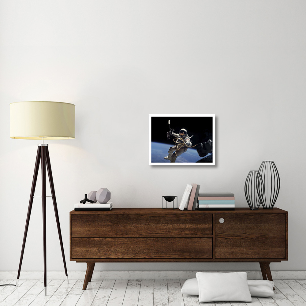 Astronaut Edward White during first EVA performed during Gemini 4 flight-Paper Art-26&quotx20"