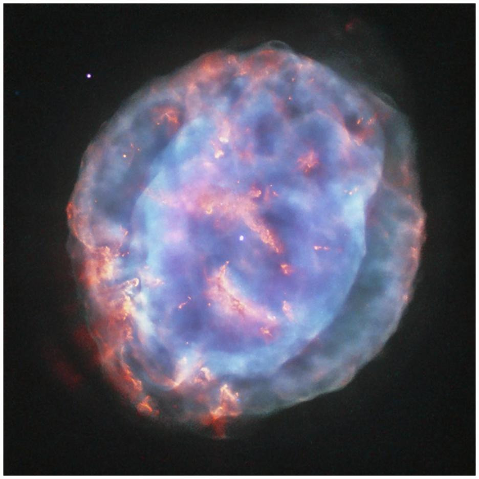 NGC 6818 - Little Gem Nebula-Paper Art-26&quotx26"
