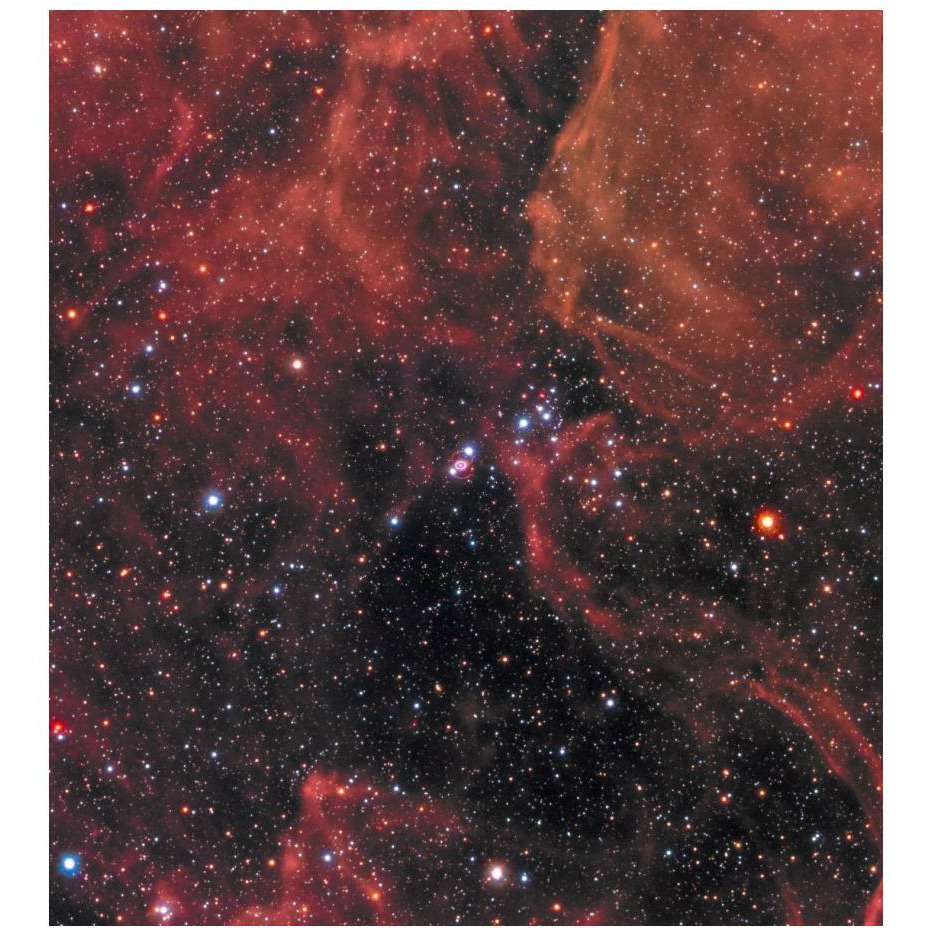 Wide View of Supernova 1987A-Paper Art-22&quotx24"