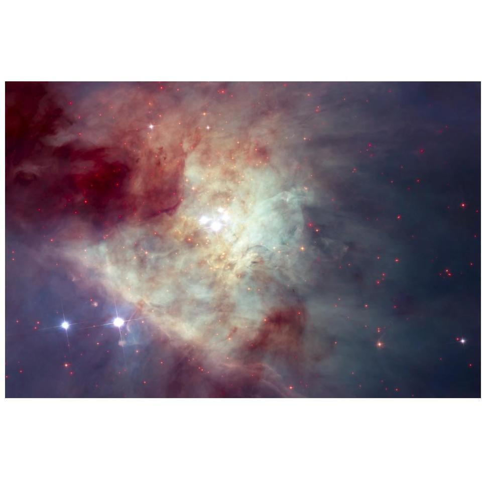 View of the Orion Nebula-Paper Art-20&quotx14"