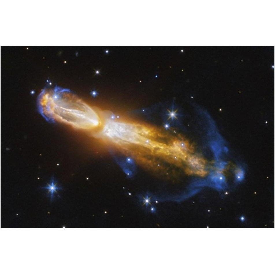 Calabash Nebula - OH 231.84 +4.22-Paper Art-20&quotx14"
