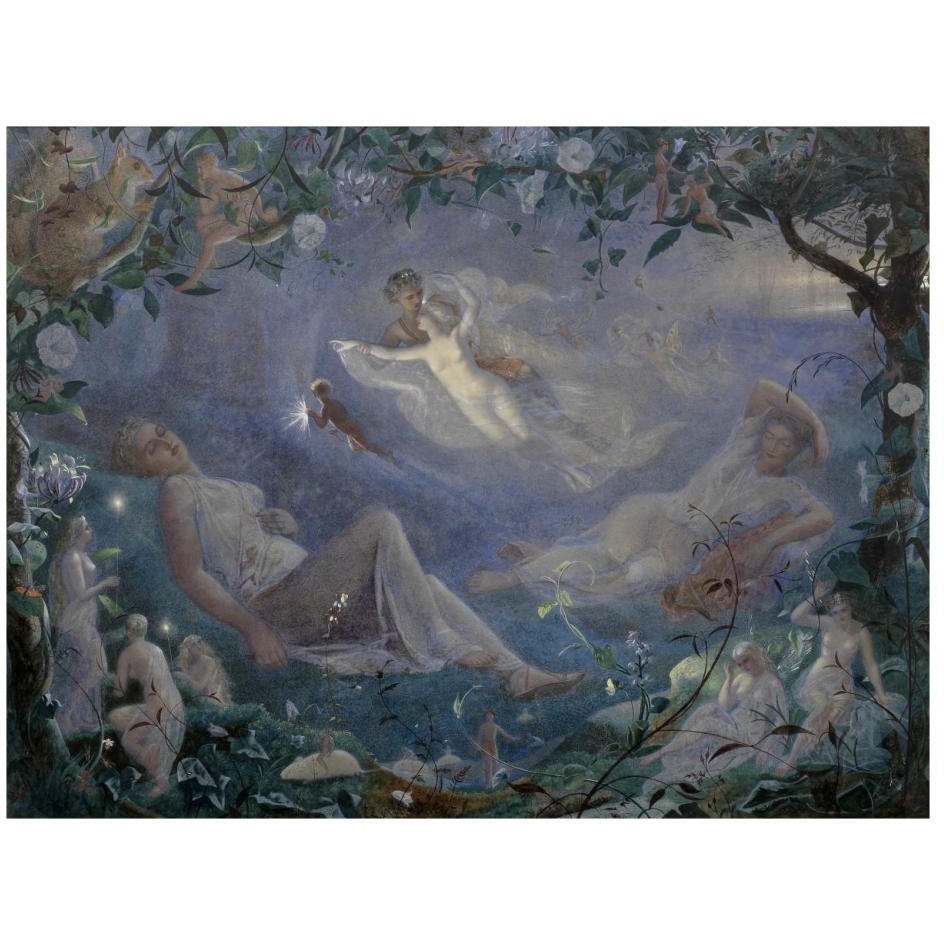 Scene from A Midsummer Night's Dream-Paper Art-26&quotx20"