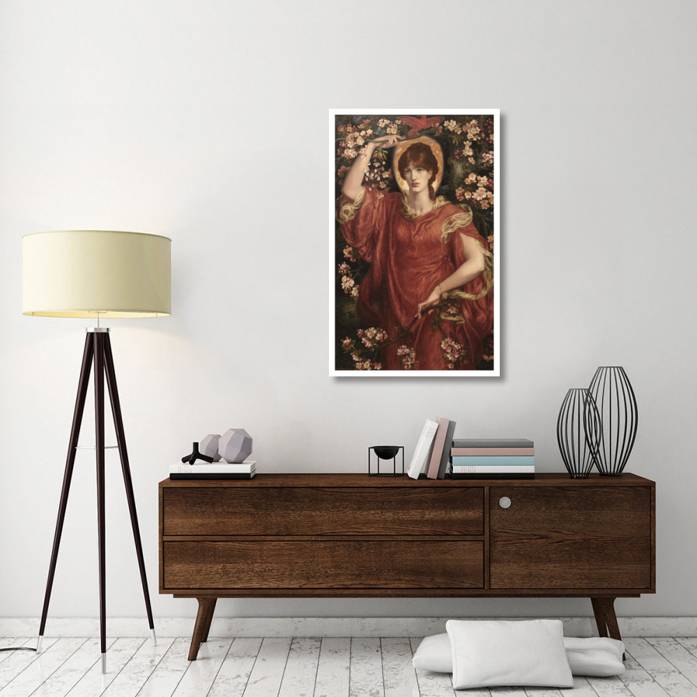 A Vision of Fiammetta, 1878-Paper Art-29&quotx46"