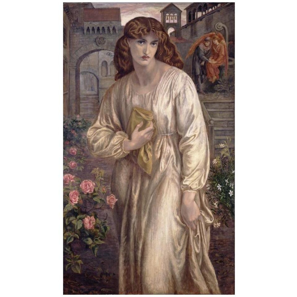 Salutation of Beatrice, 1882-Paper Art-20&quotx32"