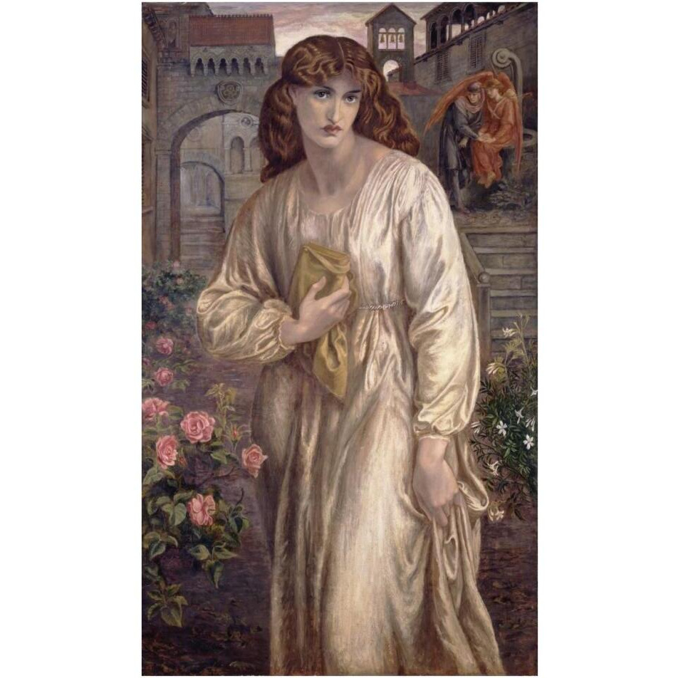 Salutation of Beatrice, 1882-Paper Art-23&quotx38"