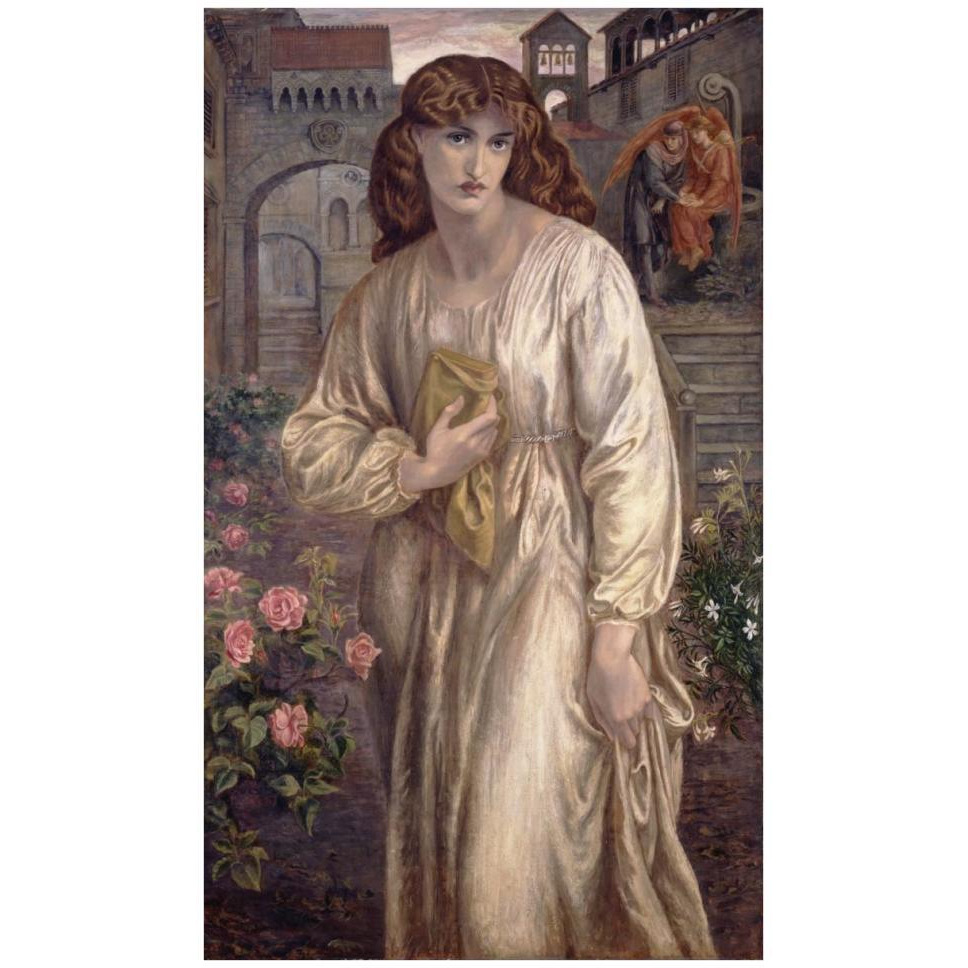 Salutation of Beatrice, 1882-Paper Art-26&quotx42"