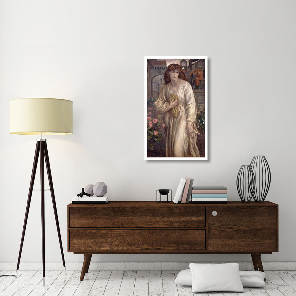 Salutation of Beatrice, 1882-Paper Art-26&quotx42"