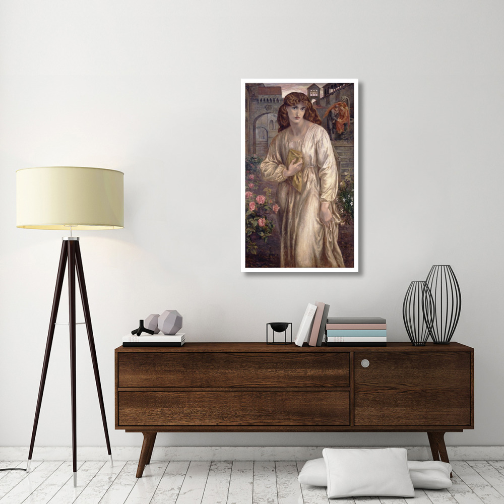 Salutation of Beatrice, 1882-Paper Art-28&quotx46"
