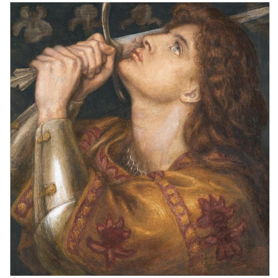 Joan of Arc, 1864-Paper Art-40&quotx42"