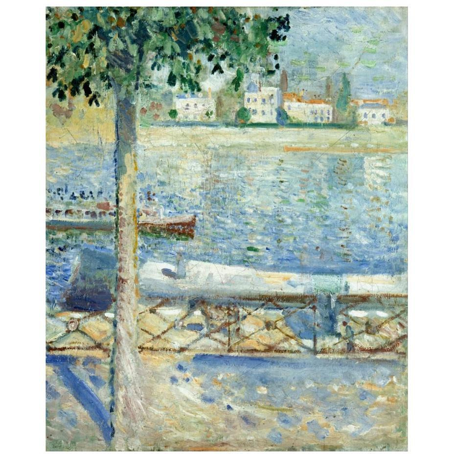 The Seine at Saint-Cloud, 1890-Paper Art-18&quotx22"