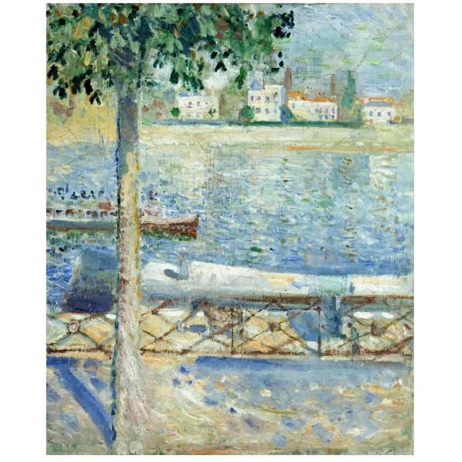 The Seine at Saint-Cloud, 1890-Paper Art-22&quotx26"