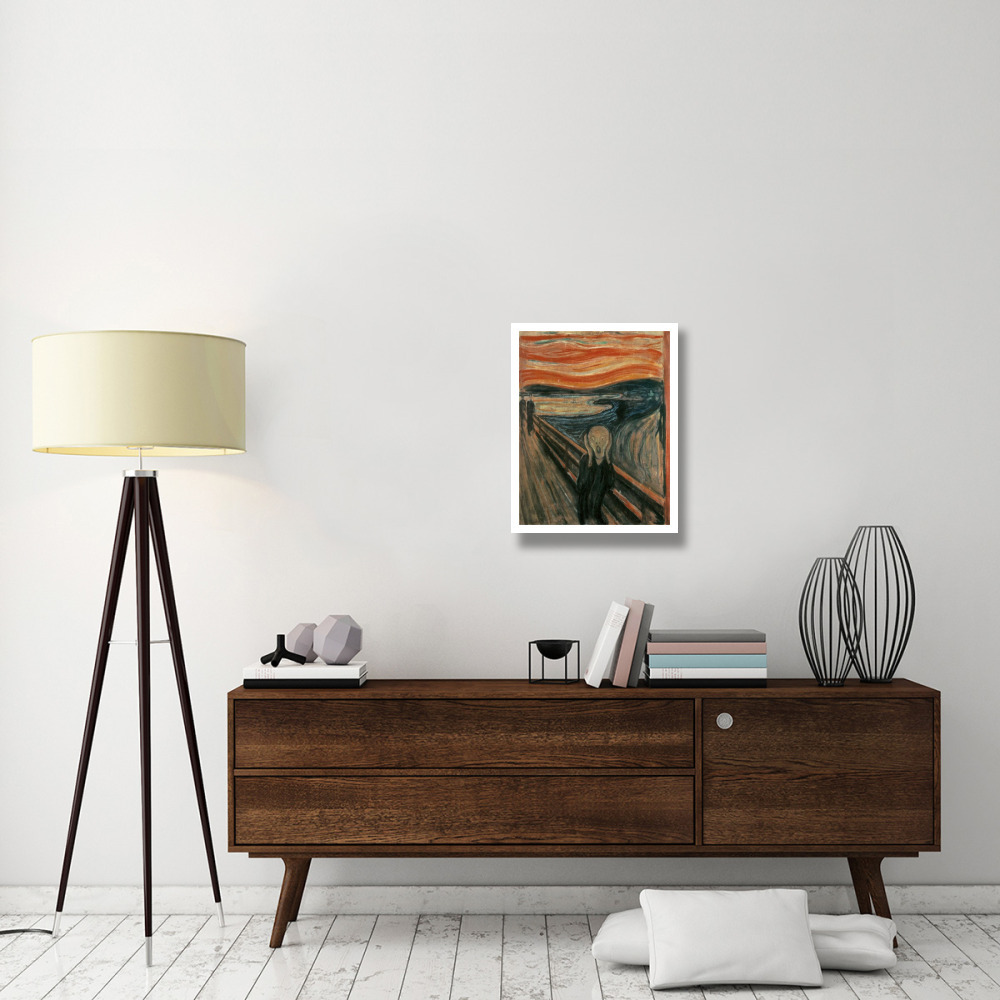 The Scream, 1893-Paper Art-20&quotx26"
