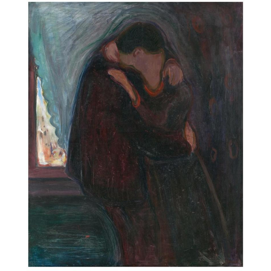 The Kiss, 1897-Paper Art-22&quotx26"