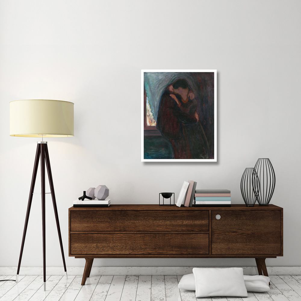 The Kiss, 1897-Paper Art-30&quotx37"