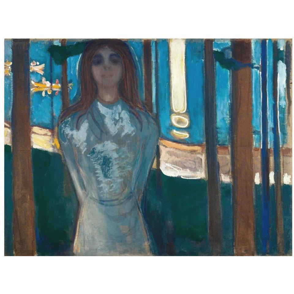 The Voice / Summer Night, 1896-Paper Art-34&quotx26"