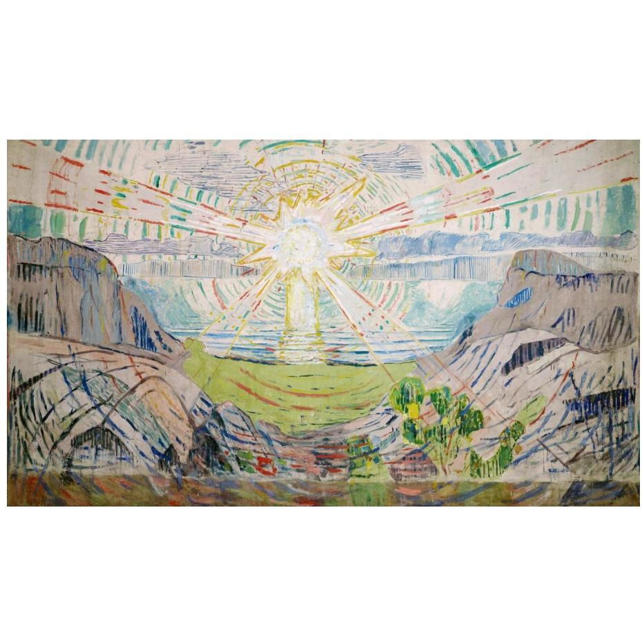 The Sun, 1910-1911-Paper Art-24&quotx15"