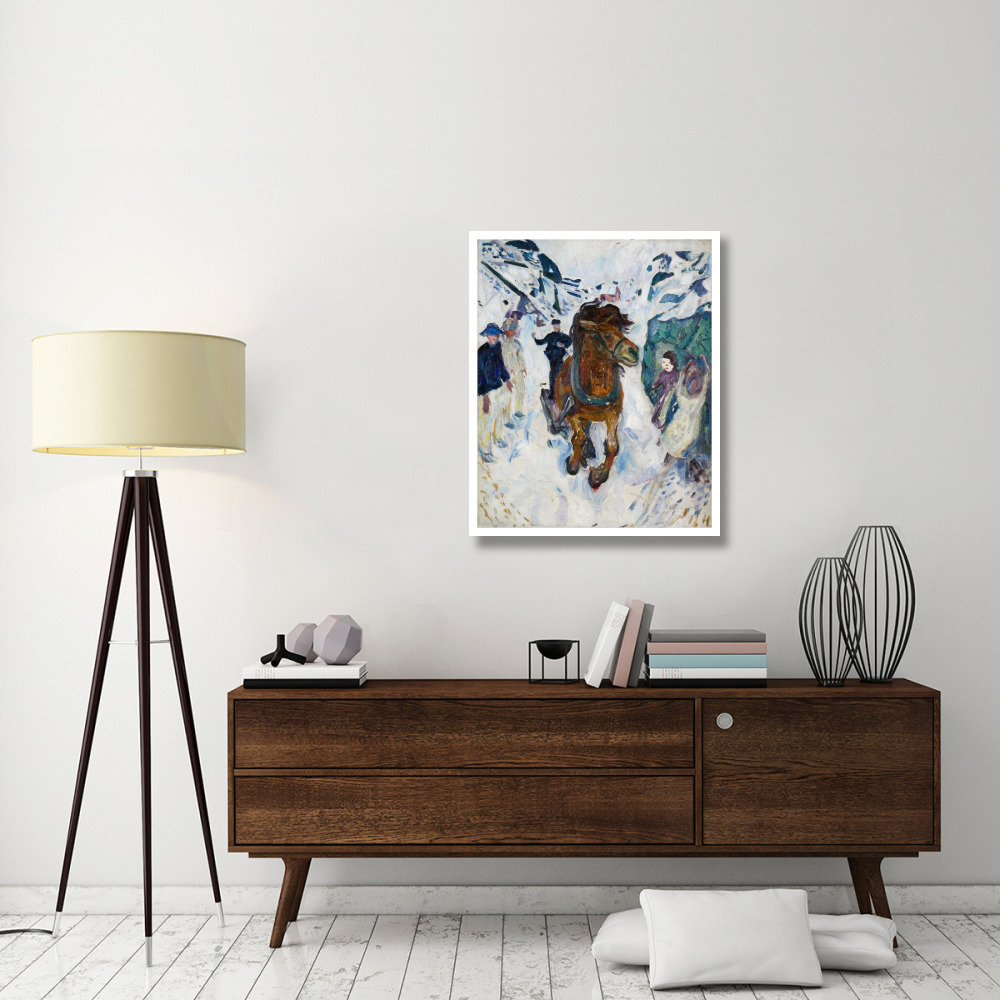 Galloping Horse, 1910-1912-Paper Art-30&quotx37"