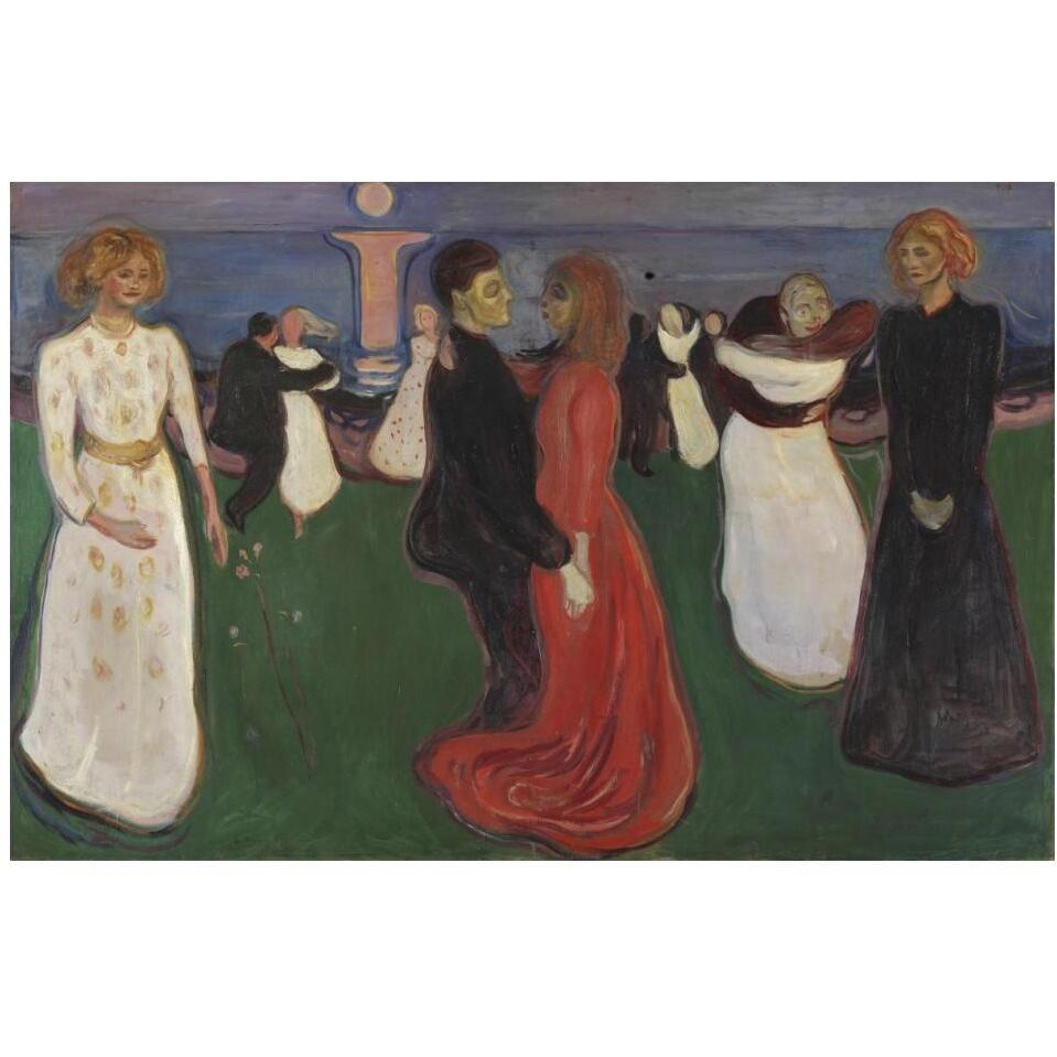 The Dance of Life, 1900-Paper Art-20&quotx14"