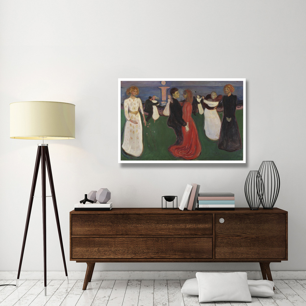 The Dance of Life, 1900-Paper Art-50&quotx34"
