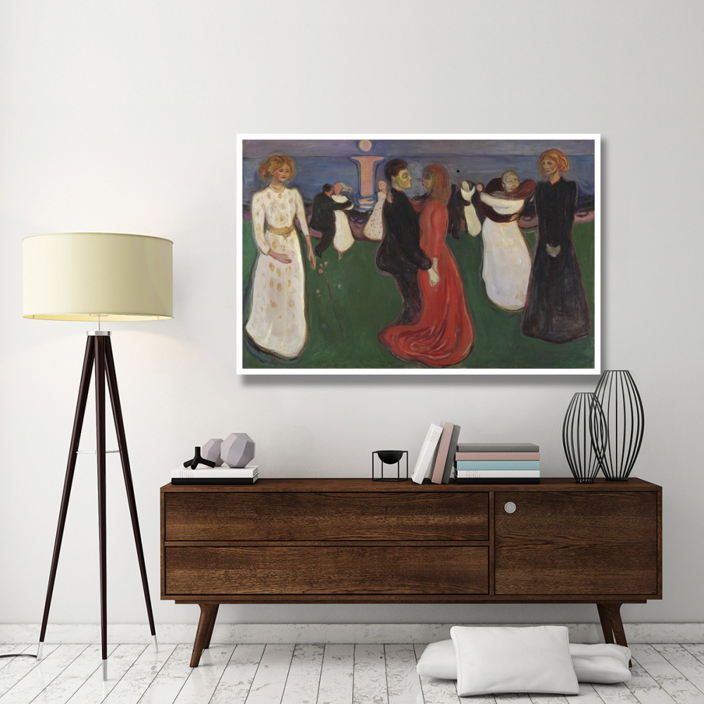 The Dance of Life, 1900-Paper Art-62&quotx42"