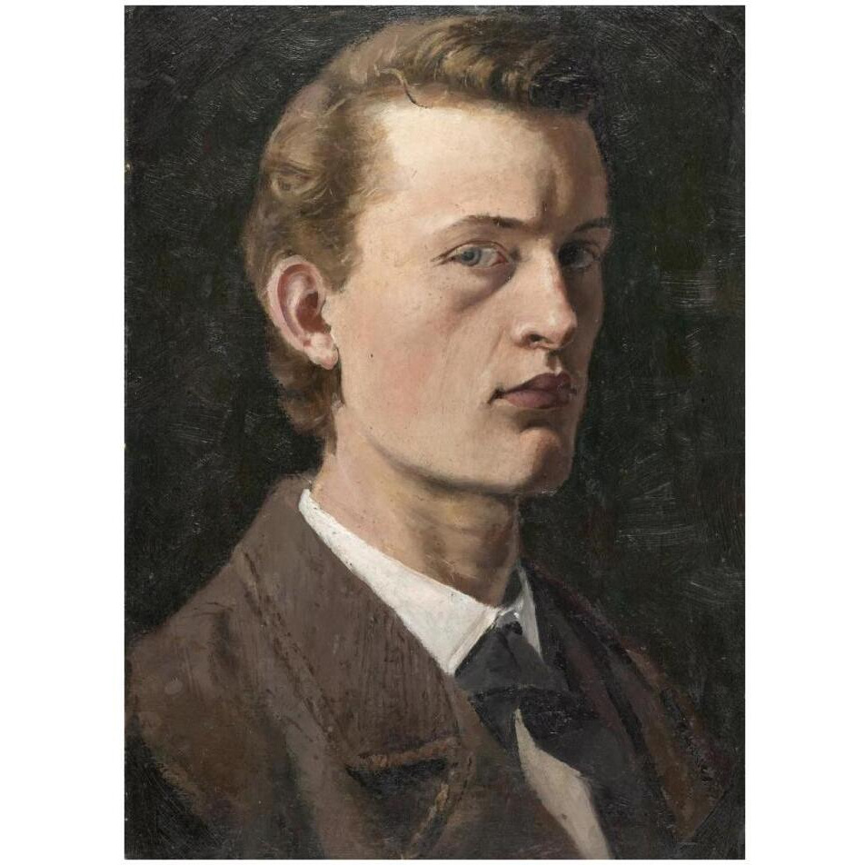 Self-Portrait , 1882-Paper Art-26&quotx34"