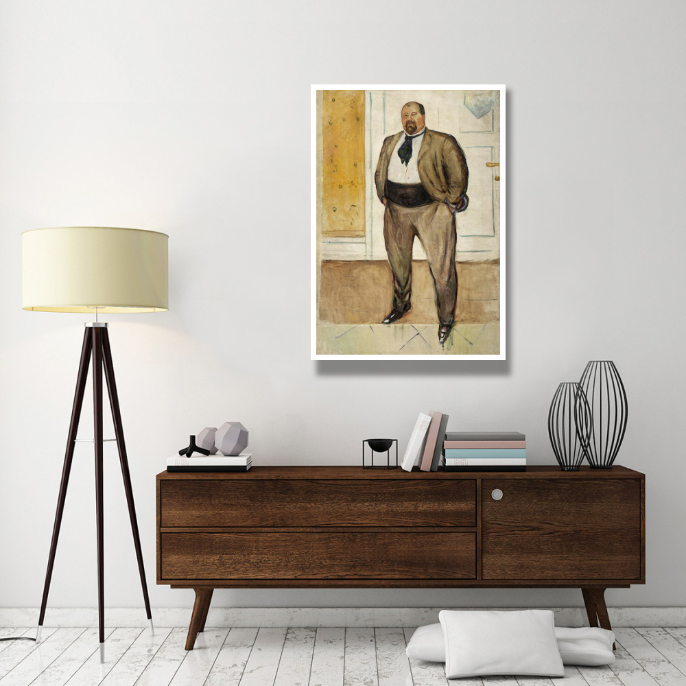 Consult Christen Sandberg, 1901-Paper Art-34&quotx50"
