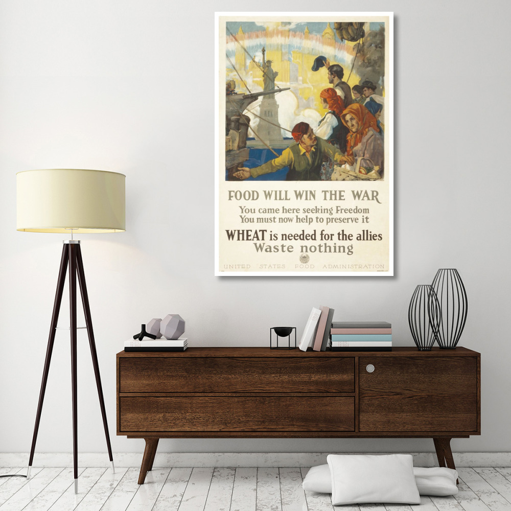 Food Will Win the War, 1917-Paper Art-42&quotx62"