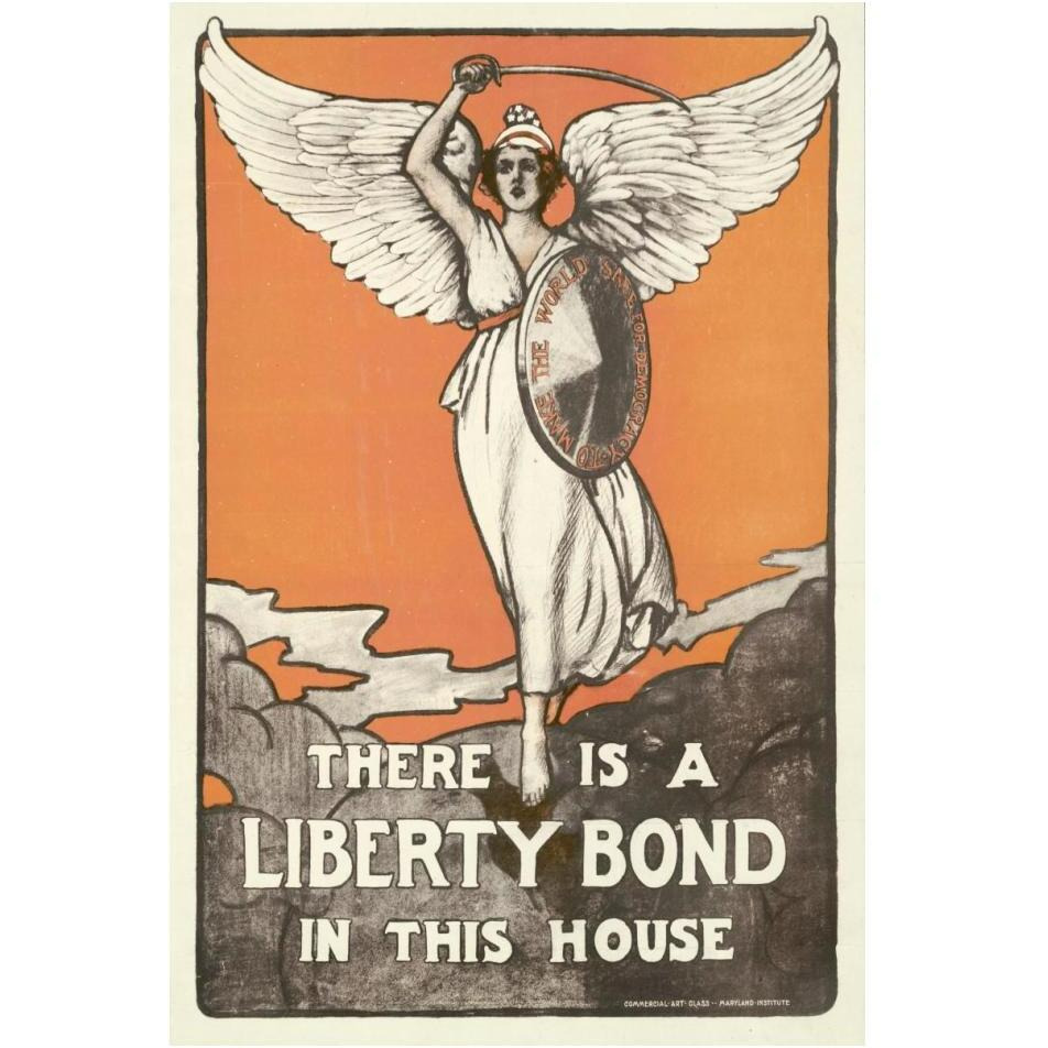 There is a Liberty Bond in this House-Paper Art-14&quotx20"