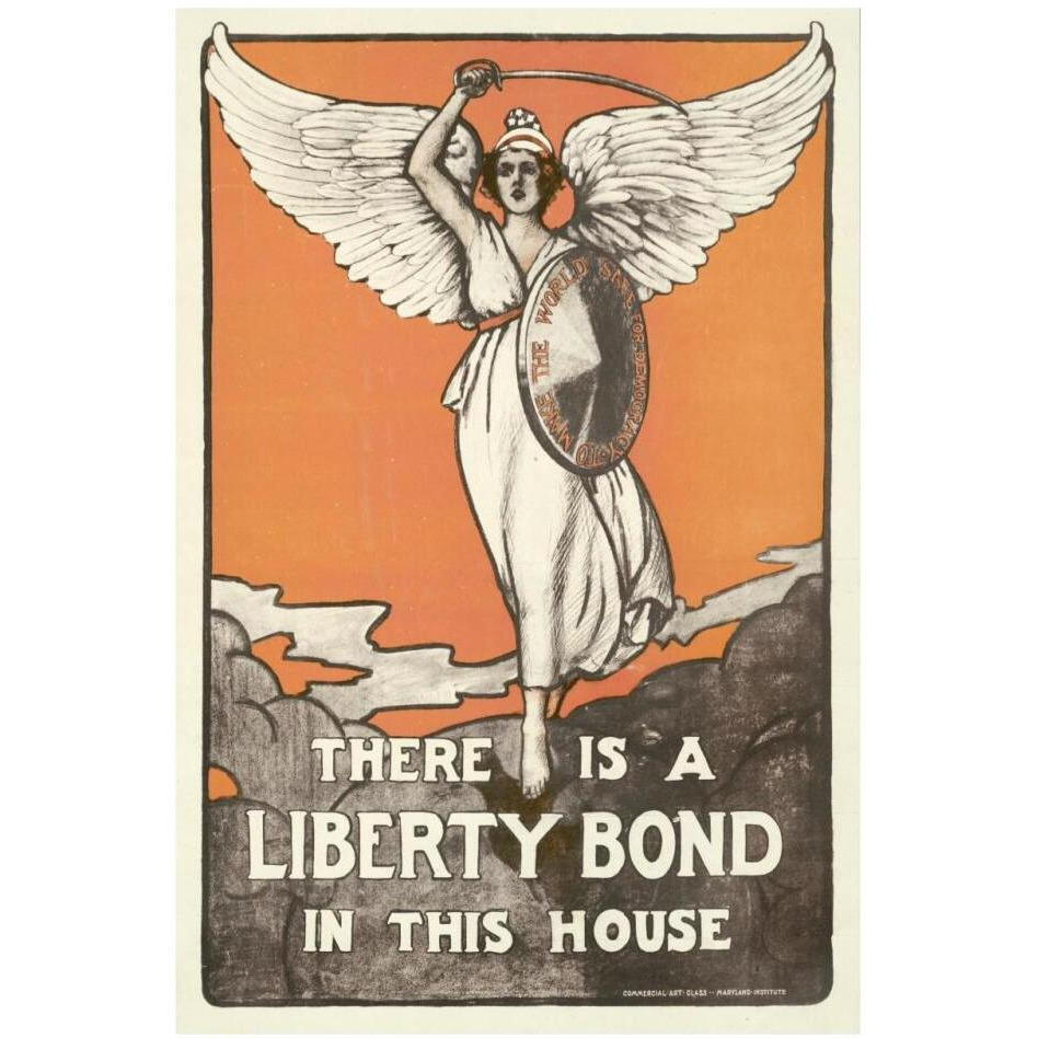 There is a Liberty Bond in this House-Paper Art-22&quotx32"