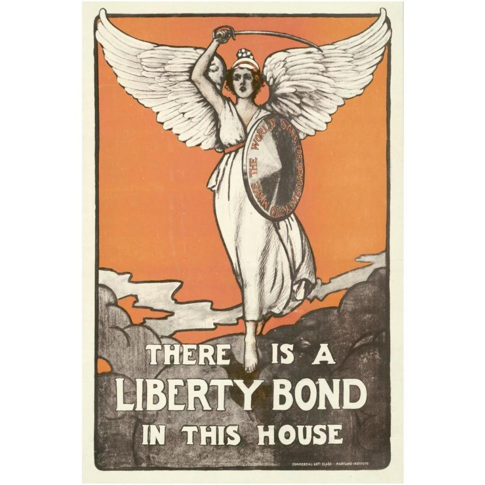 There is a Liberty Bond in this House-Paper Art-26&quotx38"