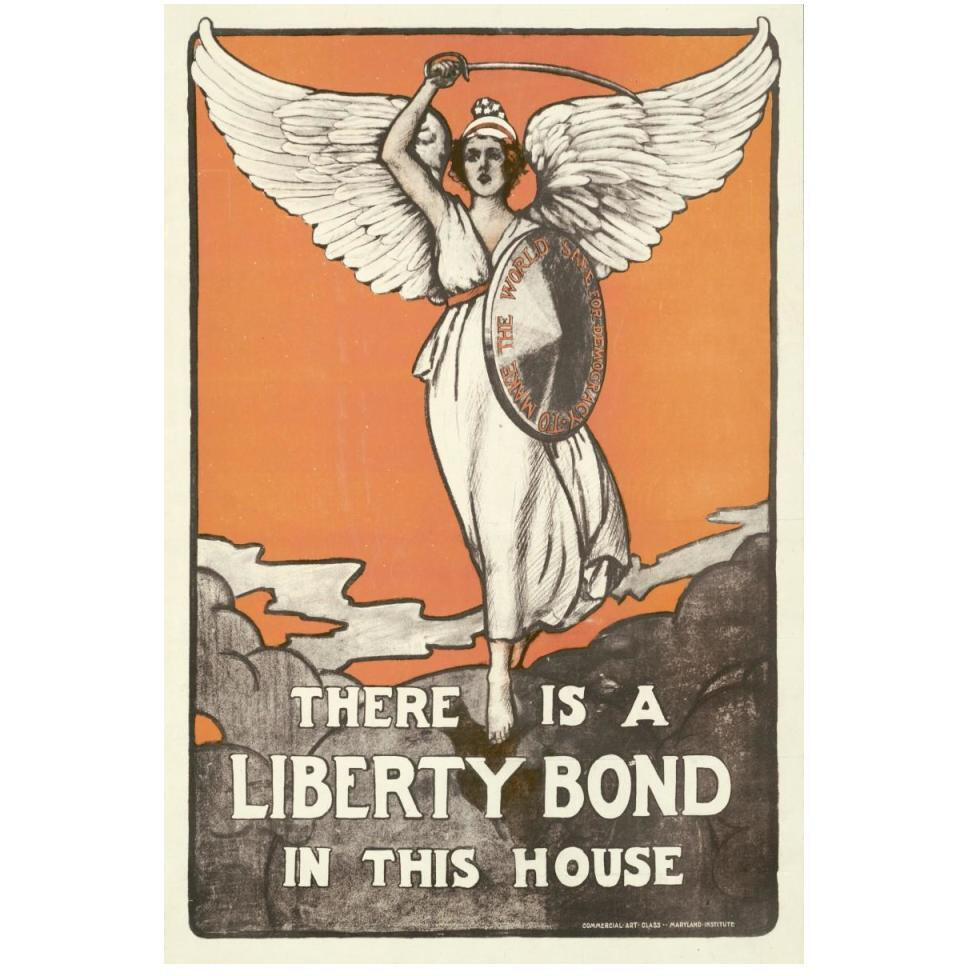 There is a Liberty Bond in this House-Paper Art-34&quotx50"