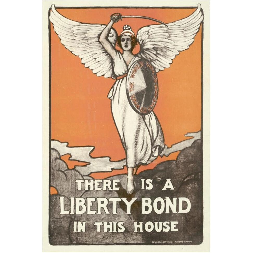 There is a Liberty Bond in this House-Paper Art-42&quotx62"