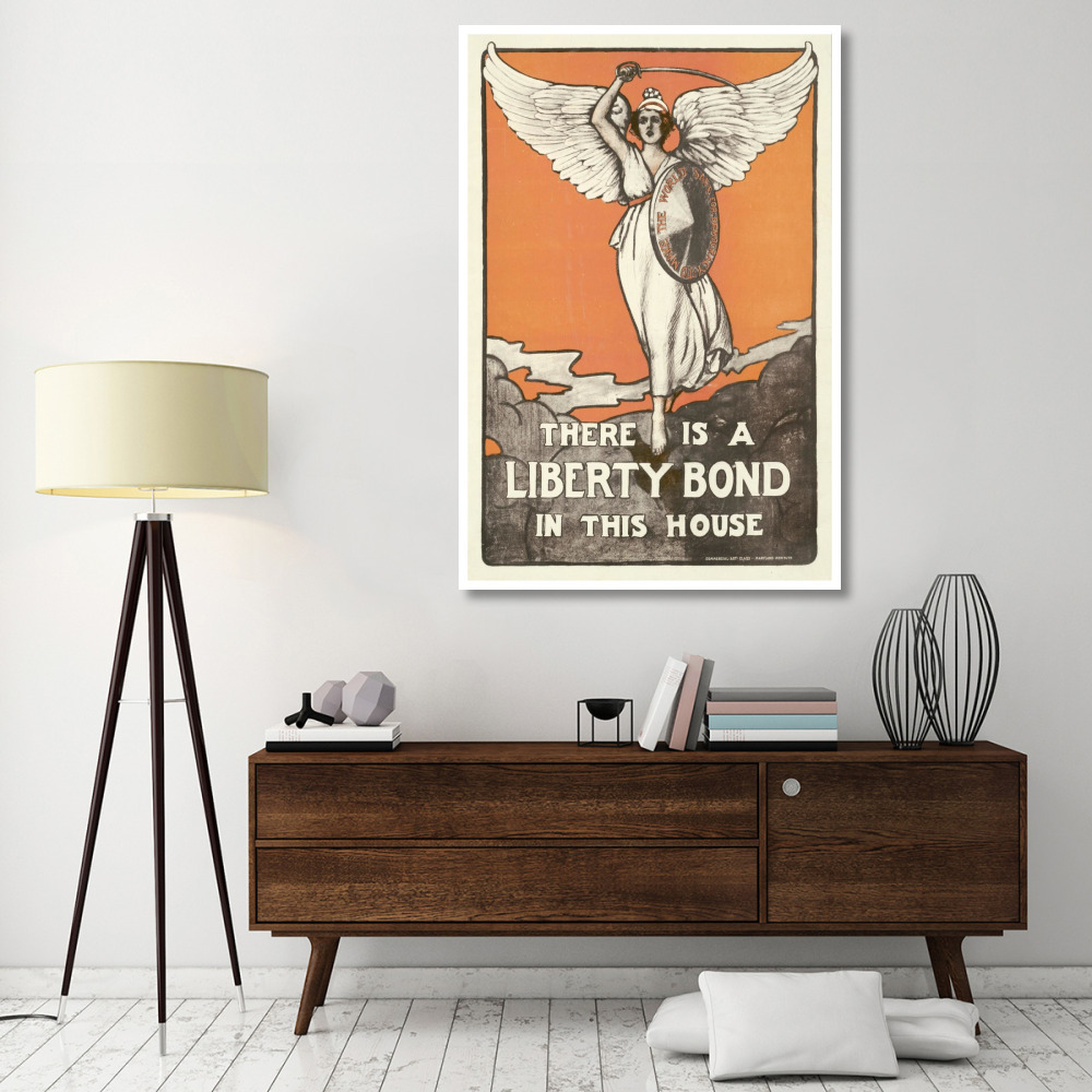 There is a Liberty Bond in this House-Paper Art-42&quotx62"